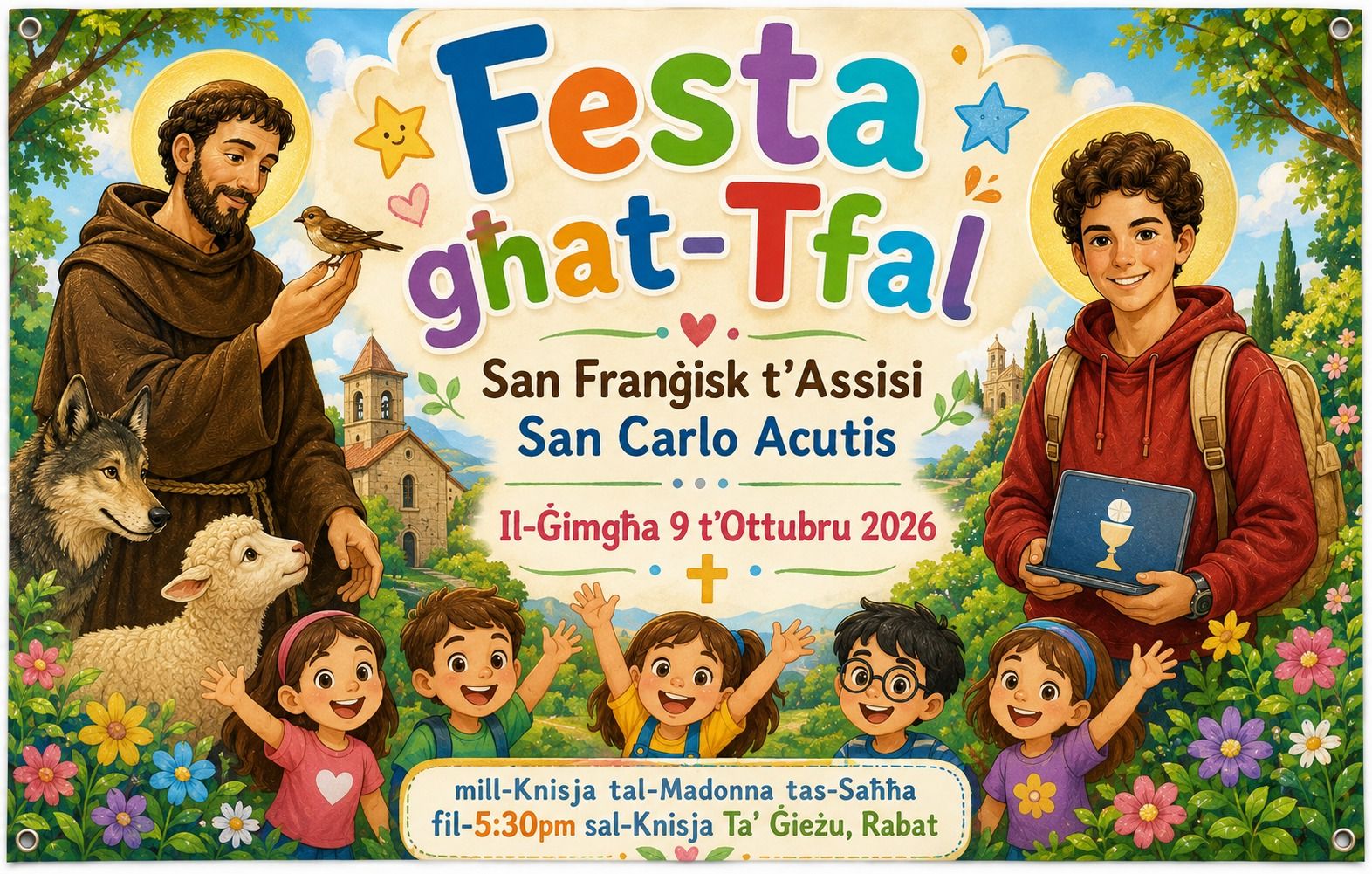 Festa ta' San Carlo Acuti għat-tfal