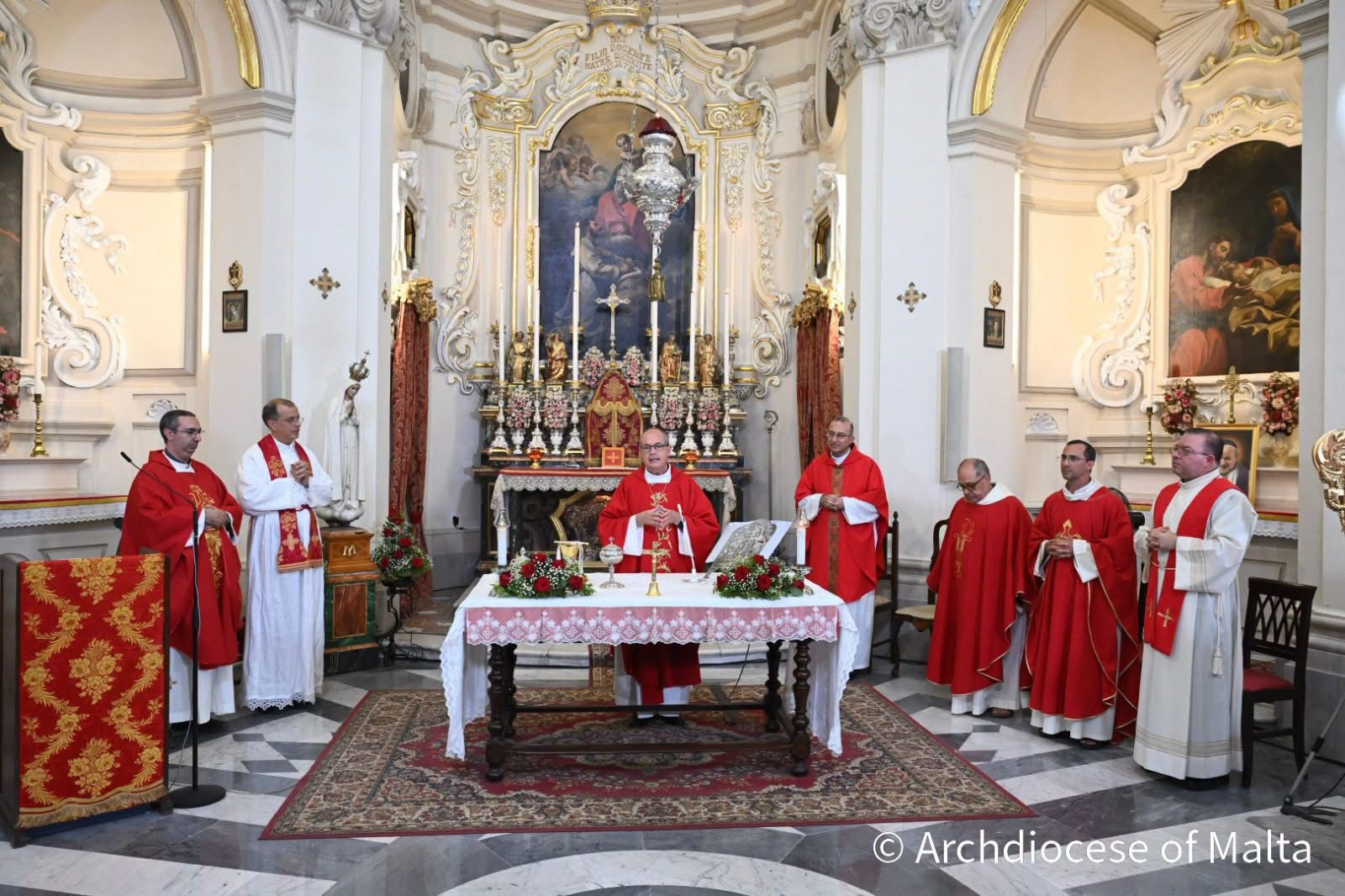 Iċċelebrata l-Festa ta’ San Kalċidonju fil-Kurja